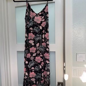 Spell Pink and Green Slip Dress for a Night Out